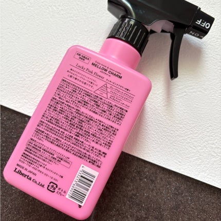 ファブリックミスト ラッキーピンクフラワーの香り/MELLOW CHARM/ファブリックミストを使ったクチコミ(4枚目)