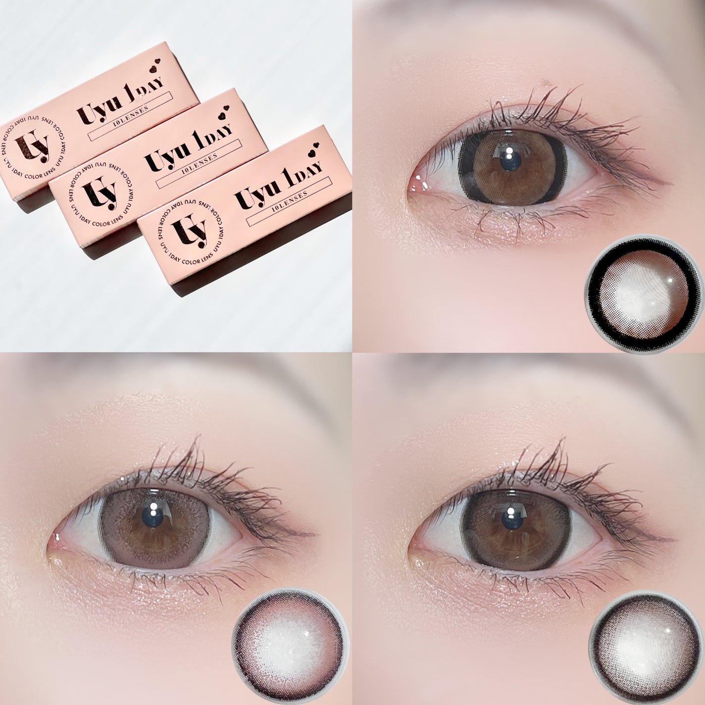 Uyu 1DAY/Uyu/ワンデー(1DAY)カラコンを使ったクチコミ(9枚目)