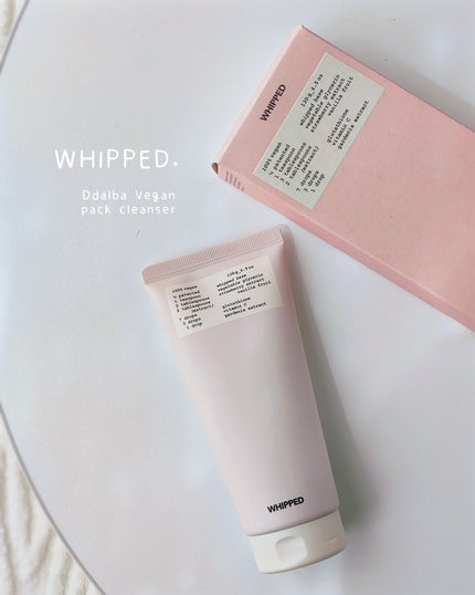 ヴィーガンパッククレンザーチューブ/WHIPPED/洗顔フォームを使ったクチコミ(1枚目)