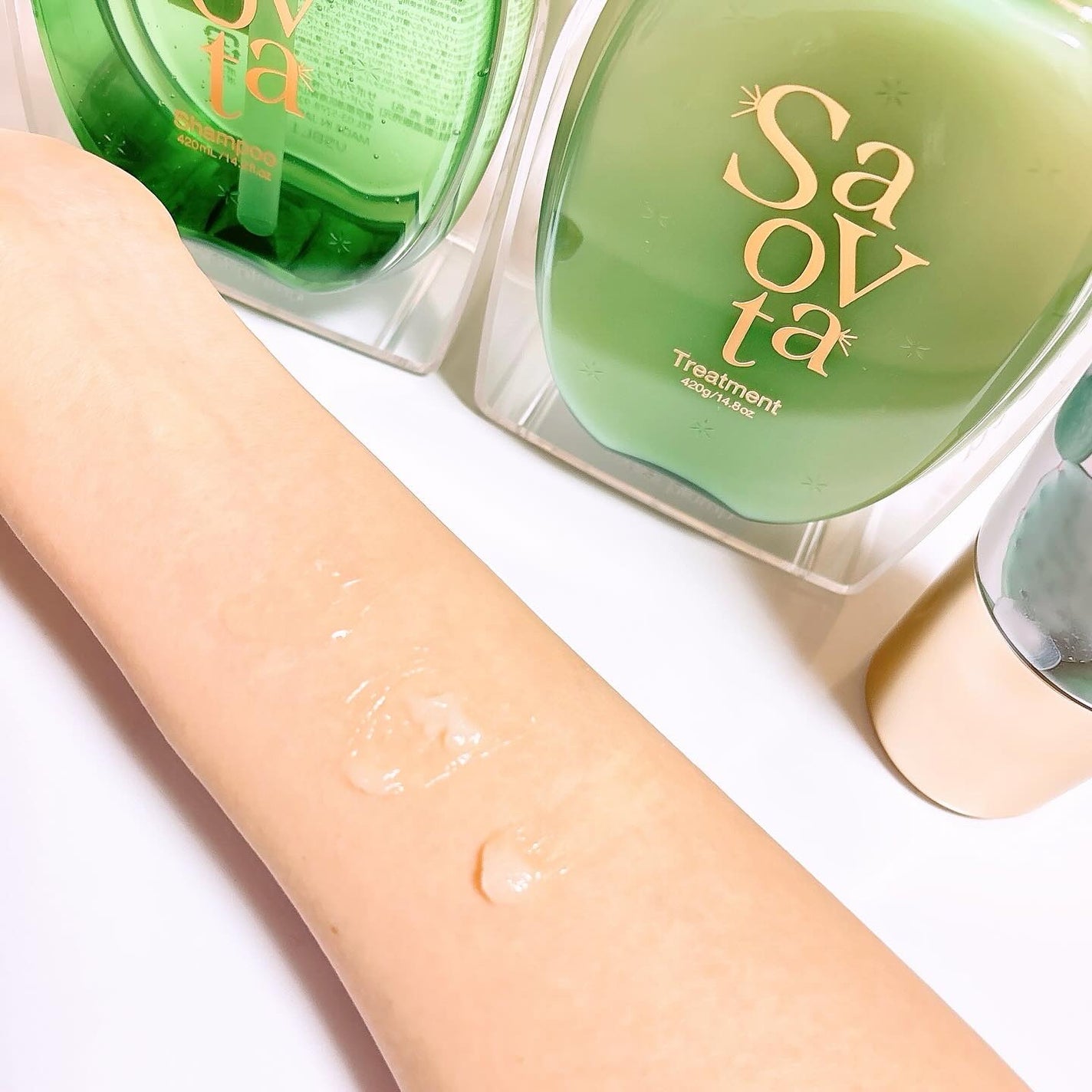 サボンドサボタ モイストプランプシャンプー/ヘアトリートメント/Savon du Savota/シャンプー・コンディショナーを使ったクチコミ(3枚目)