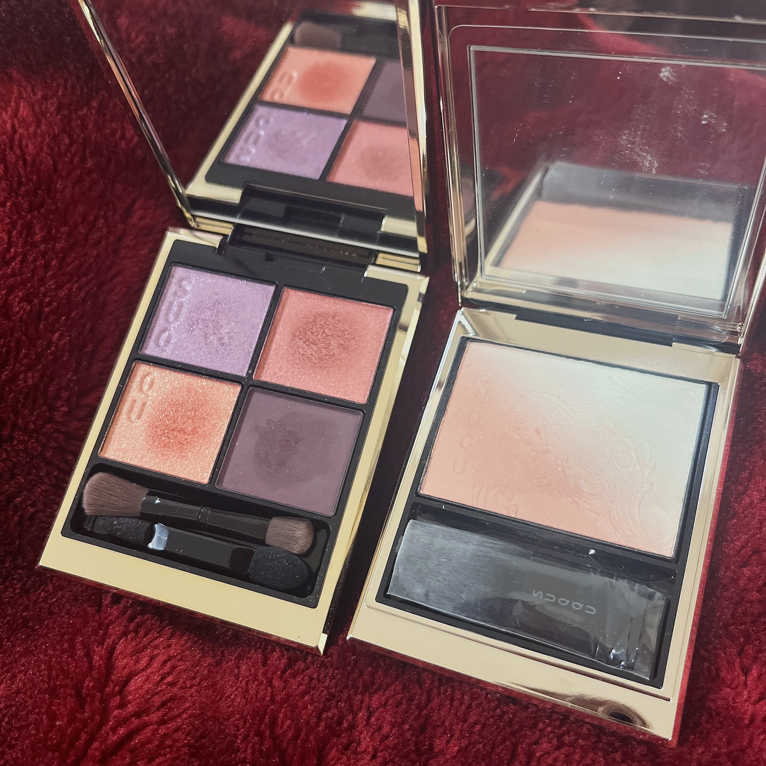 ブラーリング カラー ブラッシュ 106 怡色 -ISHOKU(限定色)/SUQQU/パウダーチークを使ったクチコミ（3枚目）