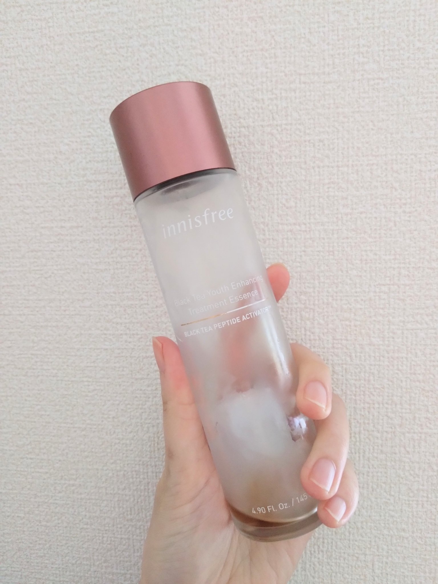 ブラックティー　ユース　トリートメント　エッセンス 本体145ml（旧）/innisfree/美容液を使ったクチコミ（2枚目）