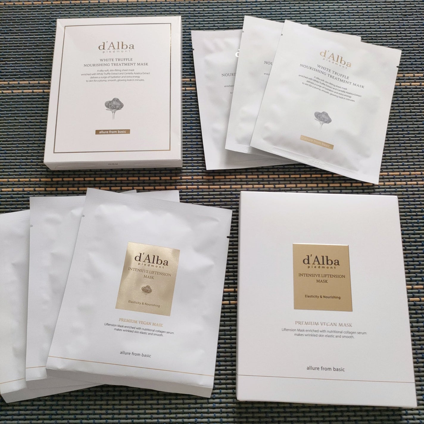 ホワイトトリュフナリシングトリートメントマスク/ダルバ/シートマスク・パックを使ったクチコミ(1枚目)