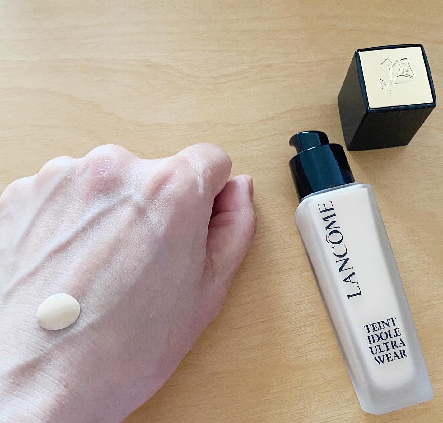 タンイドル ウルトラ ウェア リキッド N/LANCOME/リキッドファンデーションを使ったクチコミ(3枚目)