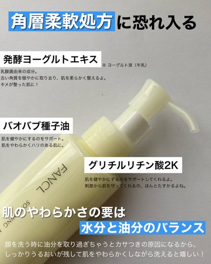 やわ肌ミルク洗顔/ファンケル/その他洗顔料を使ったクチコミ(4枚目)