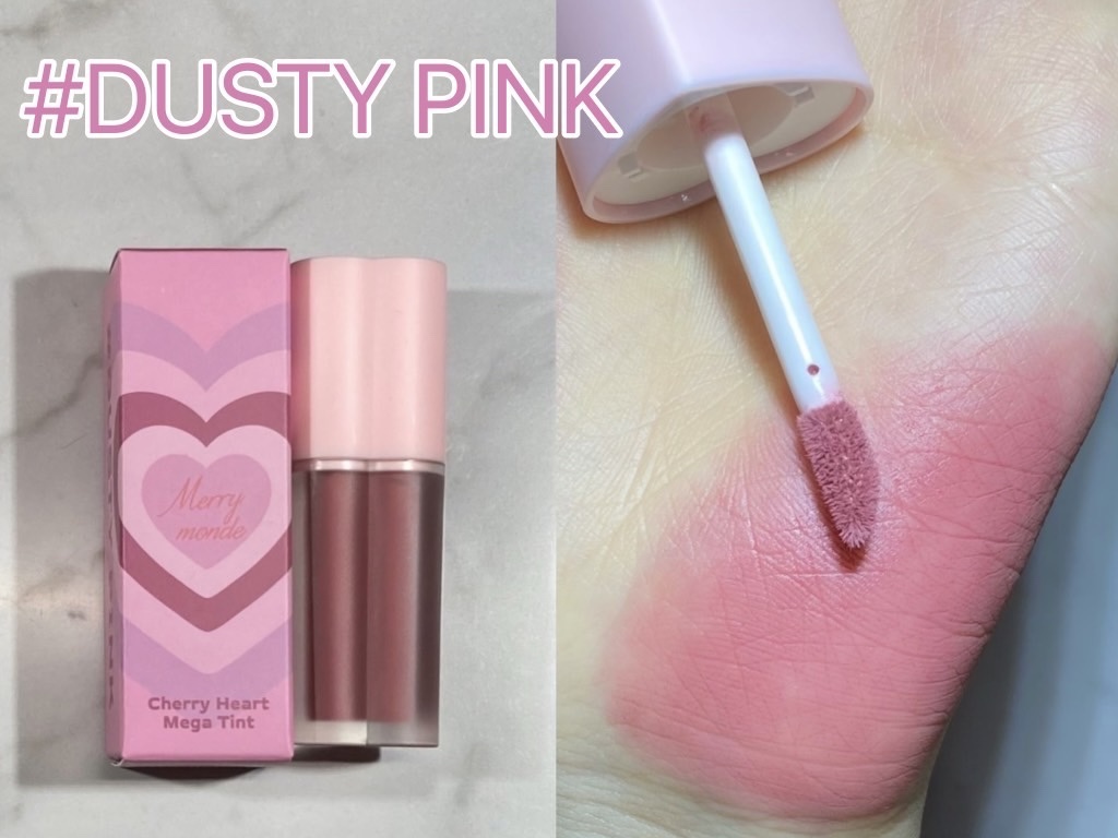 チェリーハート メガティント/Merrymonde/リップティントを使ったクチコミ（3枚目）