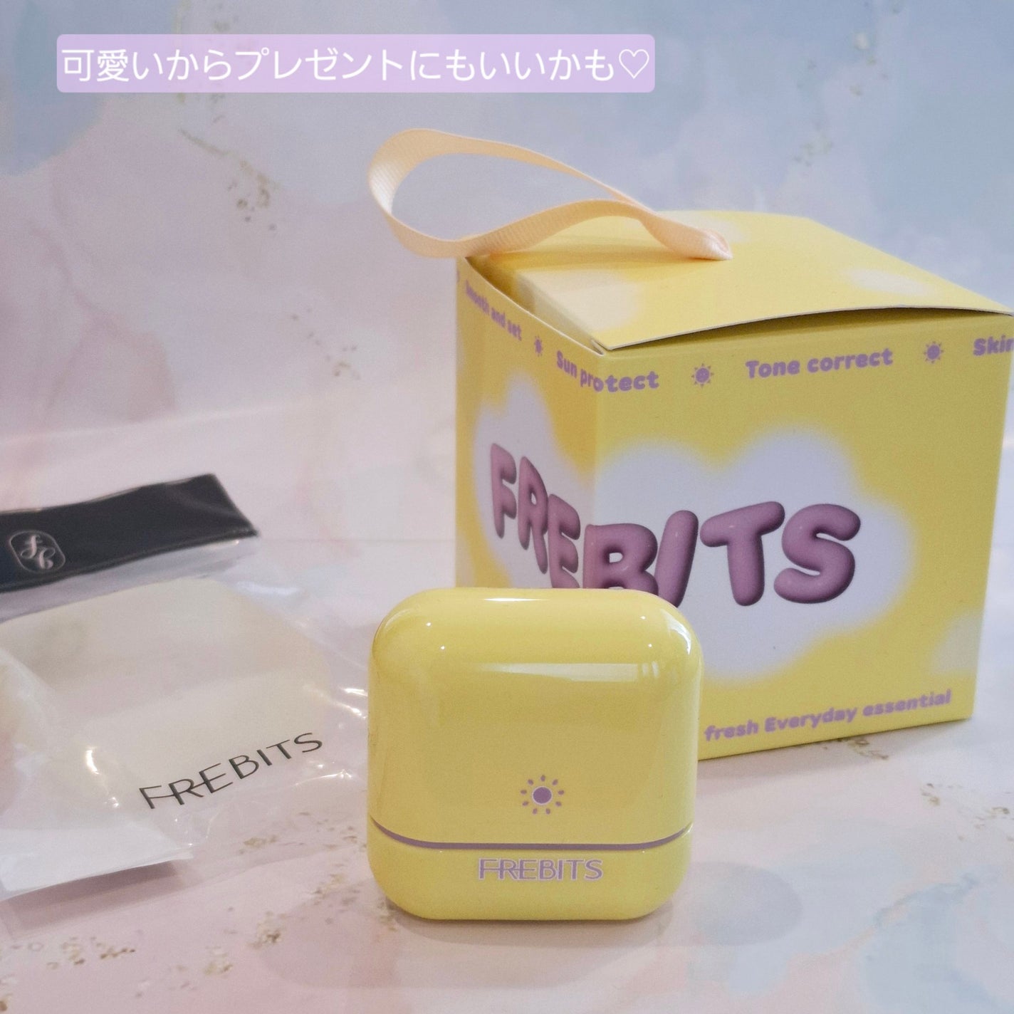 Air Fit Sun Finishing Stick 01 Pure Violet/frebits/日焼け止めスティックを使ったクチコミ(5枚目)