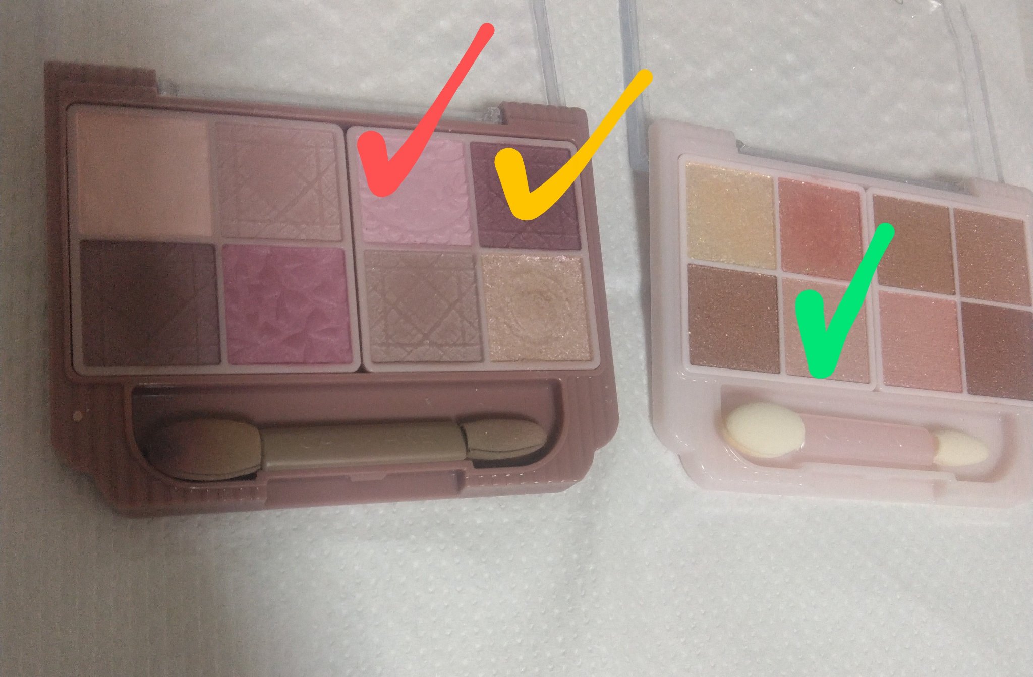 プティパレットアイズ（マットタイプ）/キャンメイク/パウダーアイシャドウを使ったクチコミ（3枚目）