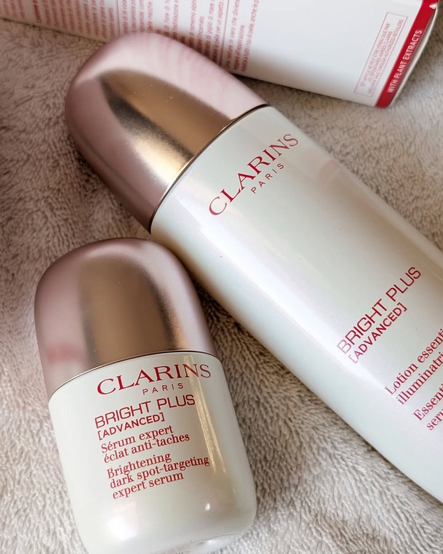 ブライトプラス ブライトニング DST セラム(医薬部外品)/CLARINS/美容液を使ったクチコミ(4枚目)
