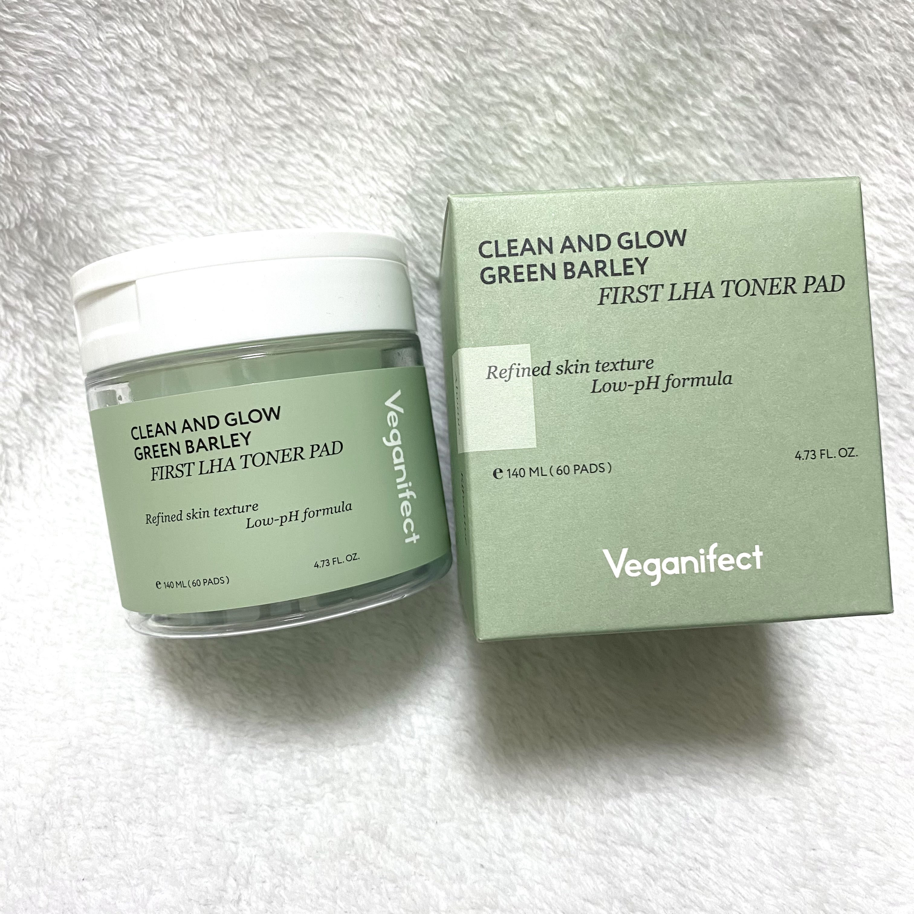 青麦ファーストLHAトナーパッド/Veganifect/トナーパッドを使ったクチコミ（1枚目）