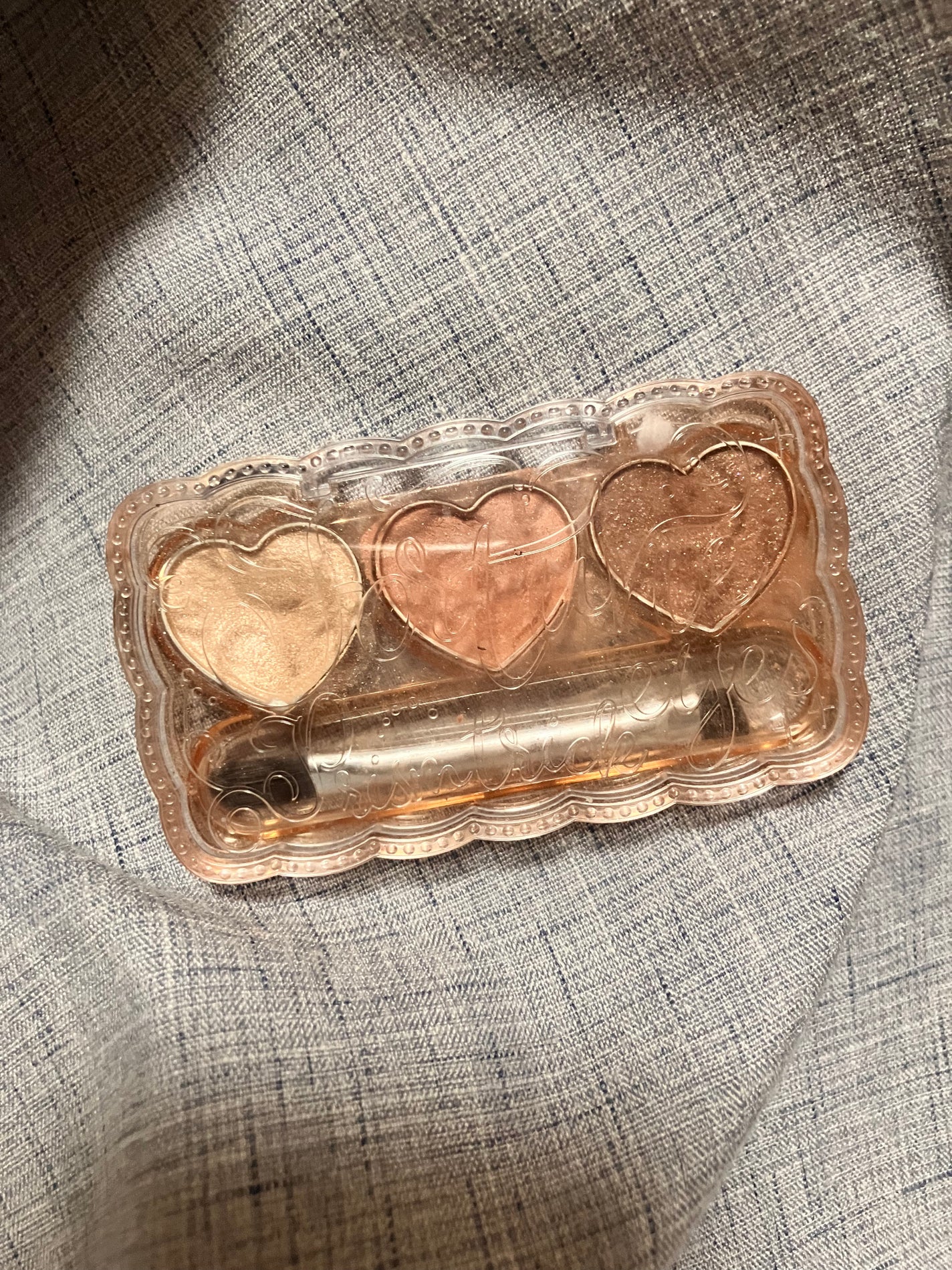 フォーチュン ドーリーフィール アイカラー/フォーチュン/アイシャドウパレットを使ったクチコミ(1枚目)