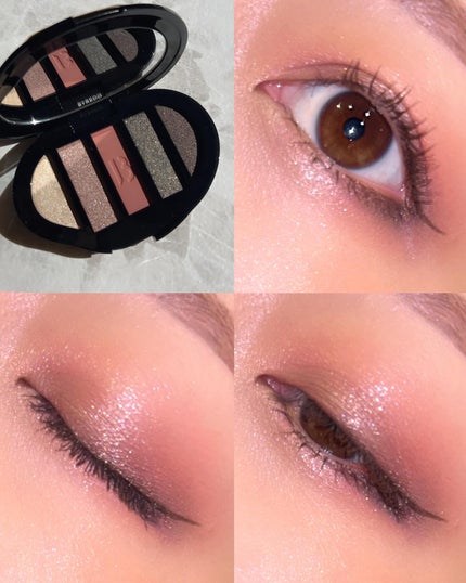 Eina on LIPS 「.#えいな毎日メイクBYREDOの#アイシャドウ5カラーズ週間..」(6枚目)