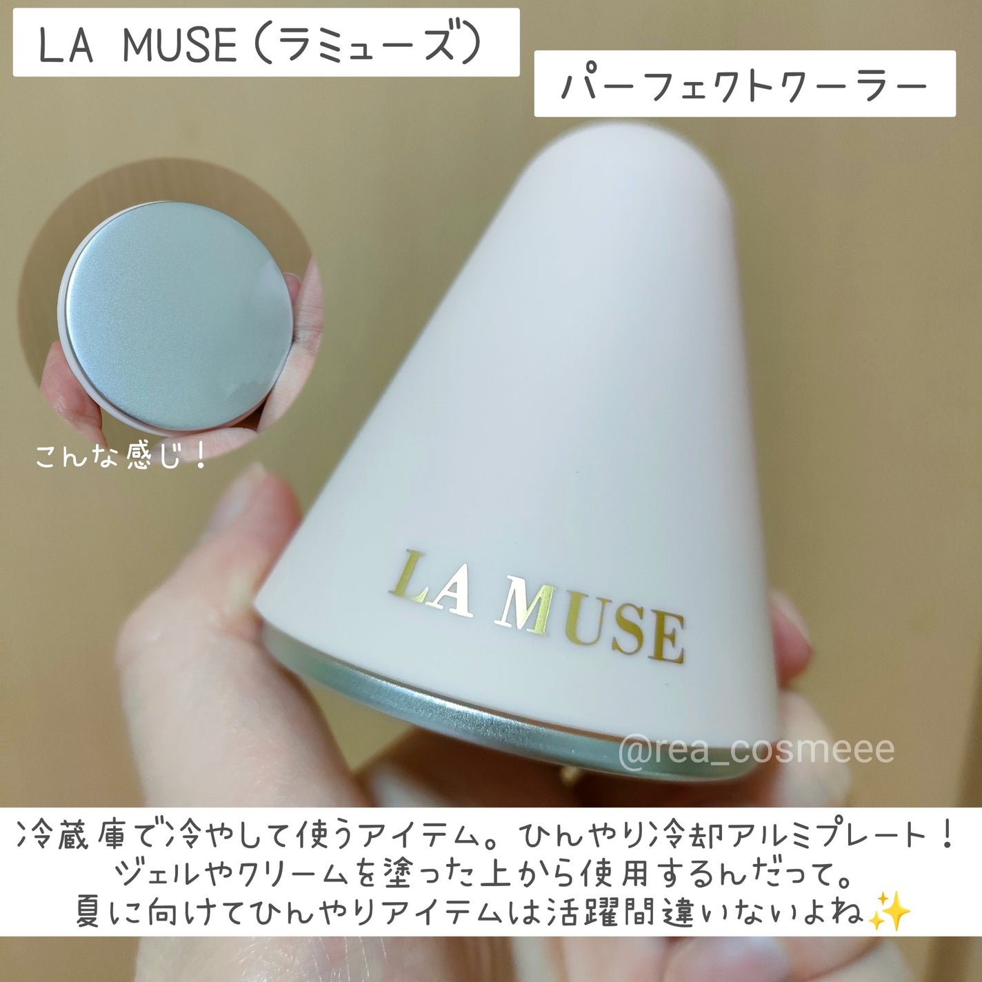 パーフェクトクーラー/ラミューズ/その他スキンケアグッズを使ったクチコミ(6枚目)