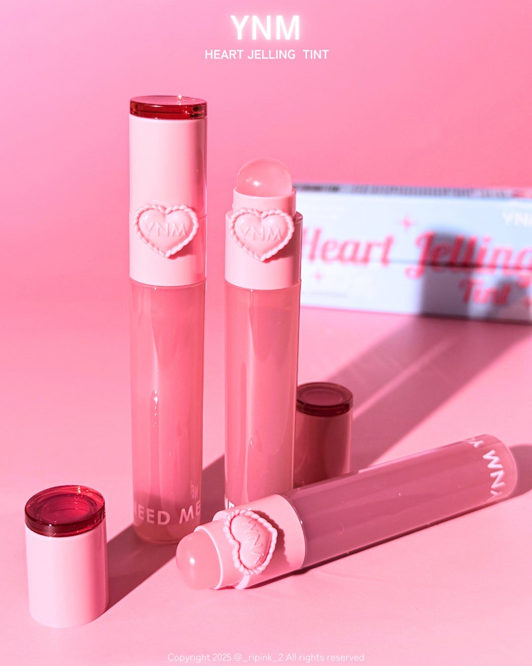 ハートゼリングティント/YNM/リップティントを使ったクチコミ(4枚目)