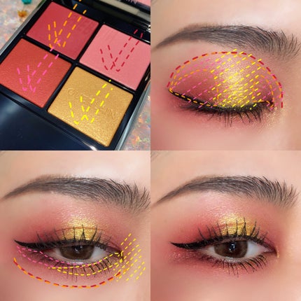 オンブル ジェ/GUERLAIN/アイシャドウパレットを使ったクチコミ(5枚目)