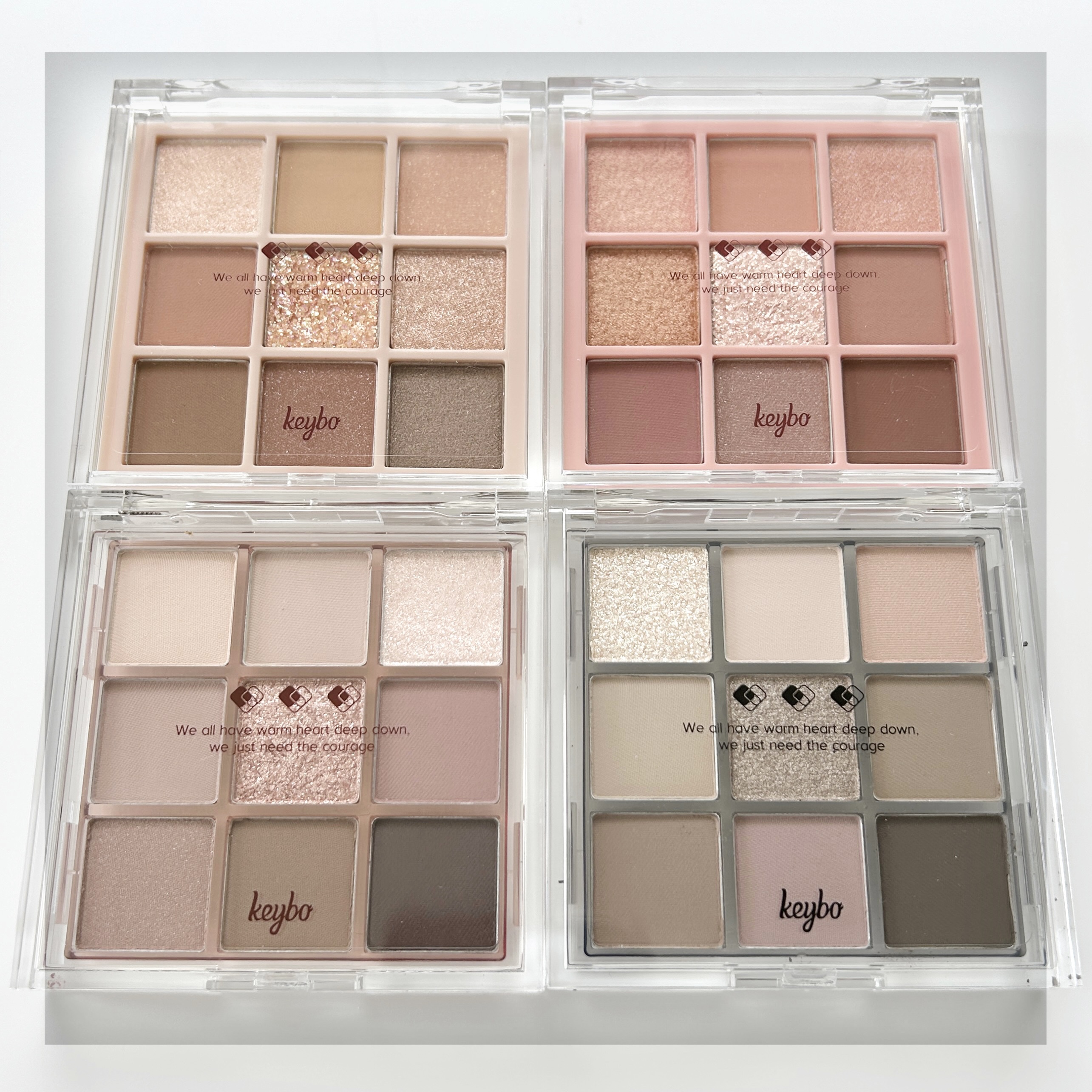 KEYBO FALL IN LOVE SHADOW PALETTE/keybo/アイシャドウパレットを使ったクチコミ（1枚目）