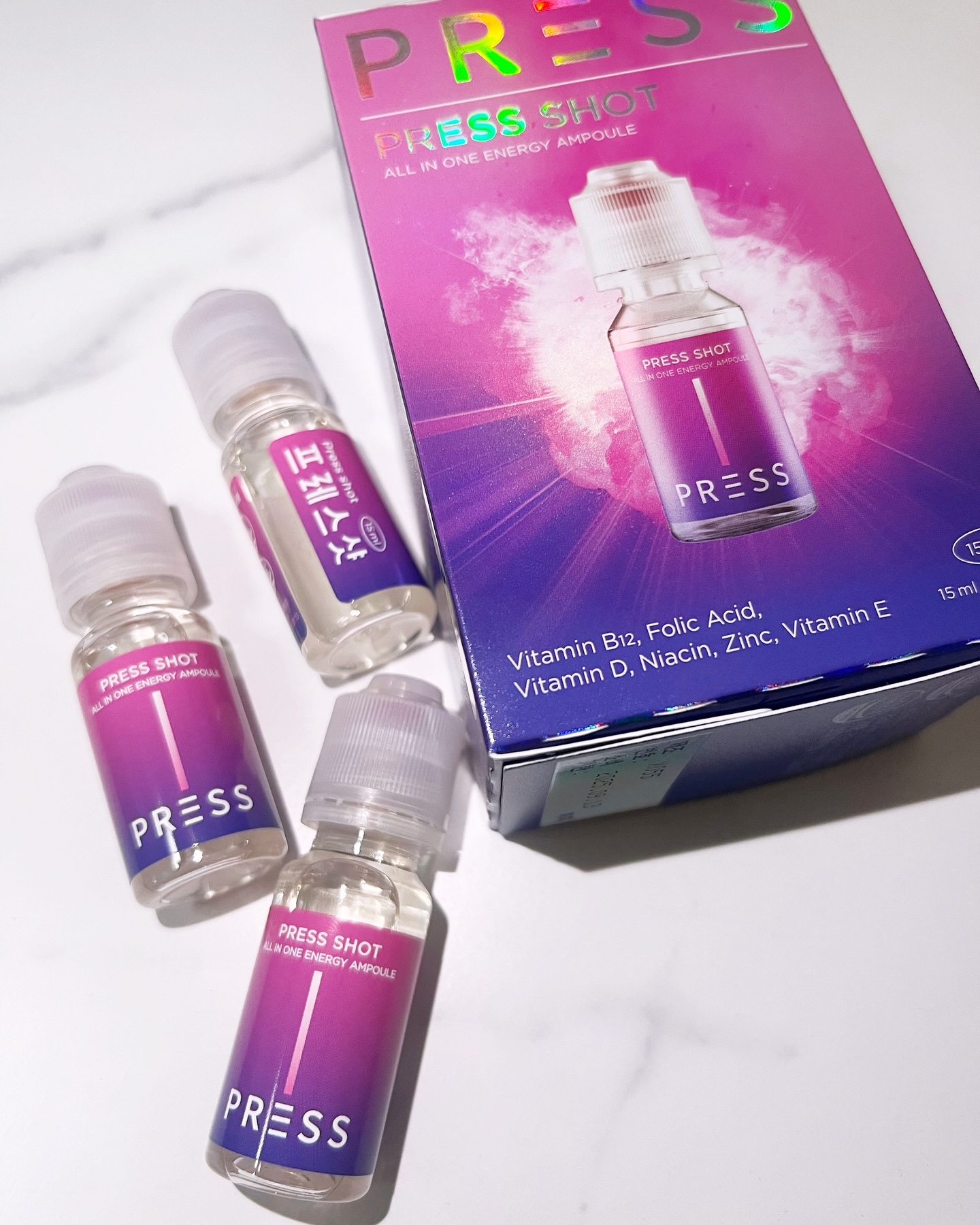 PRESS SHOT/PRESS SHOT/美容サプリメントを使ったクチコミ（2枚目）