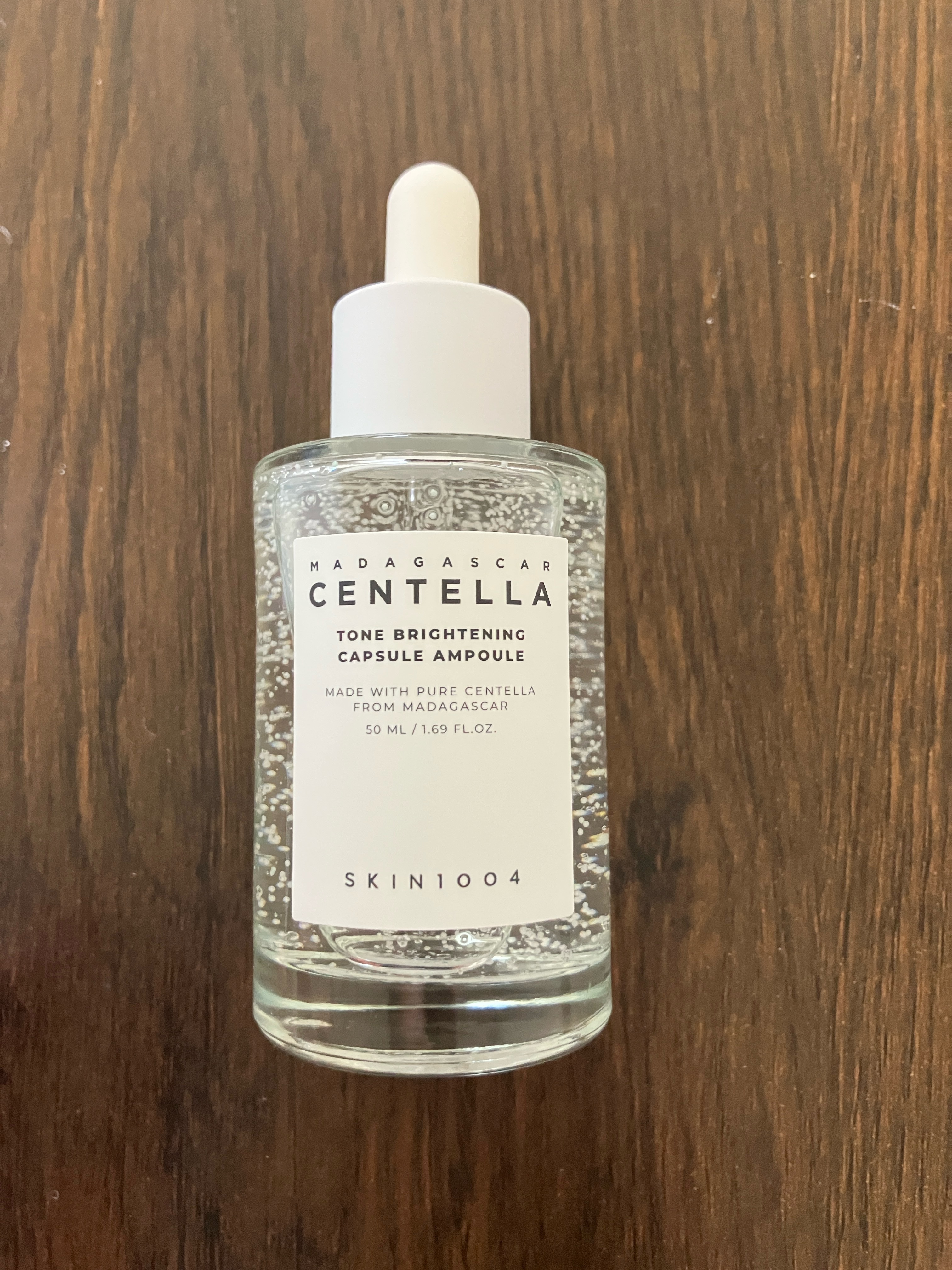 トーンブライトニング カプセルアンプル/SKIN1004/美容液を使ったクチコミ（2枚目）