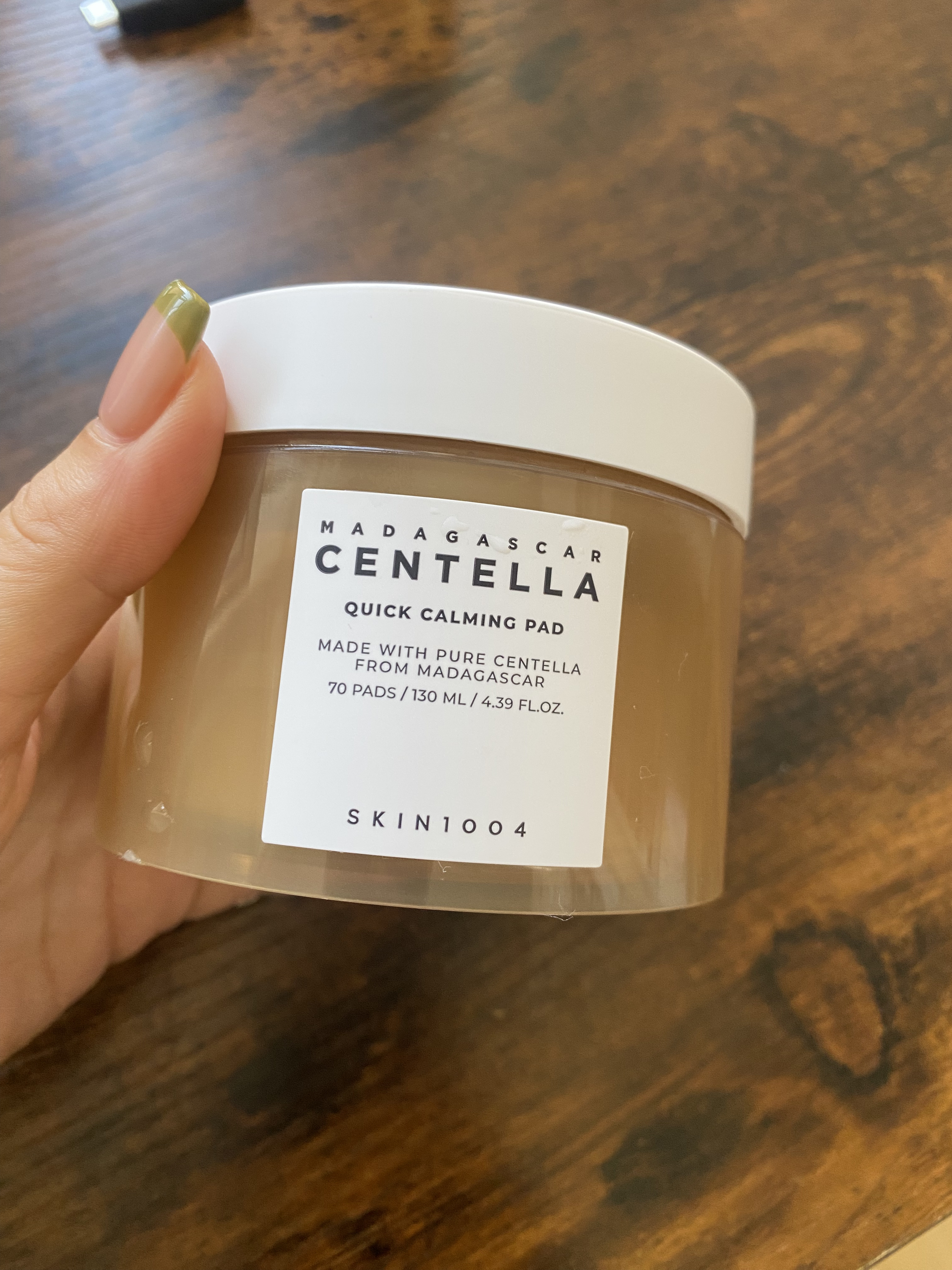 センテラ クイックカーミングパッド/SKIN1004/トナーパッドを使ったクチコミ（1枚目）