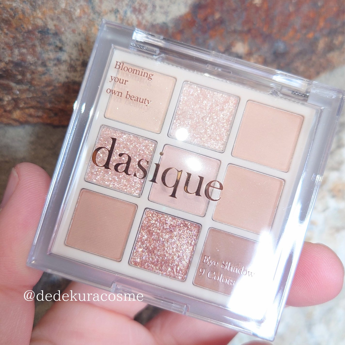 ミニシャドウパレット/dasique/アイシャドウパレットを使ったクチコミ(1枚目)