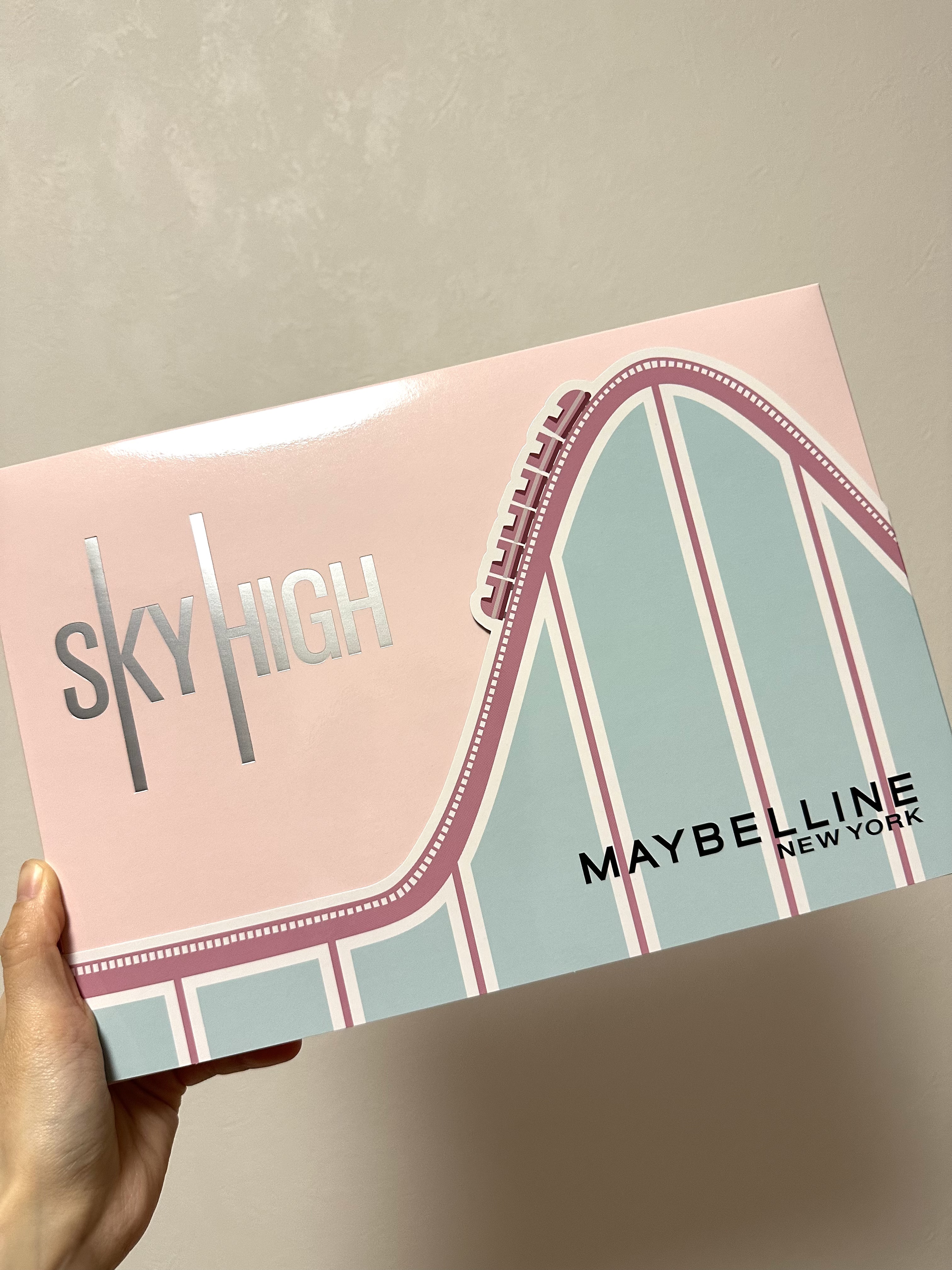 スカイハイ 08 ゆうかげモーブブラウン/MAYBELLINE NEW YORK/マスカラを使ったクチコミ（2枚目）