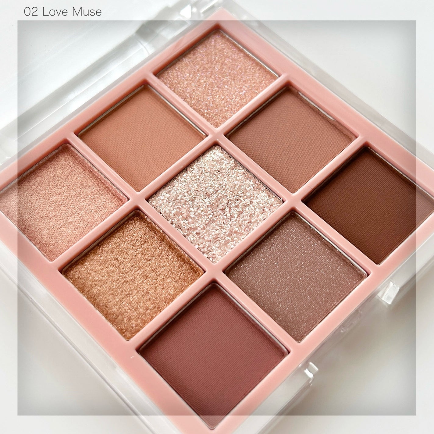 KEYBO FALL IN LOVE SHADOW PALETTE/keybo/アイシャドウパレットを使ったクチコミ(4枚目)