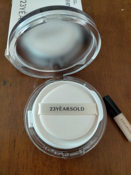 ハートリーフシーンカバークッション/23years old/クッションファンデーションを使ったクチコミ(2枚目)