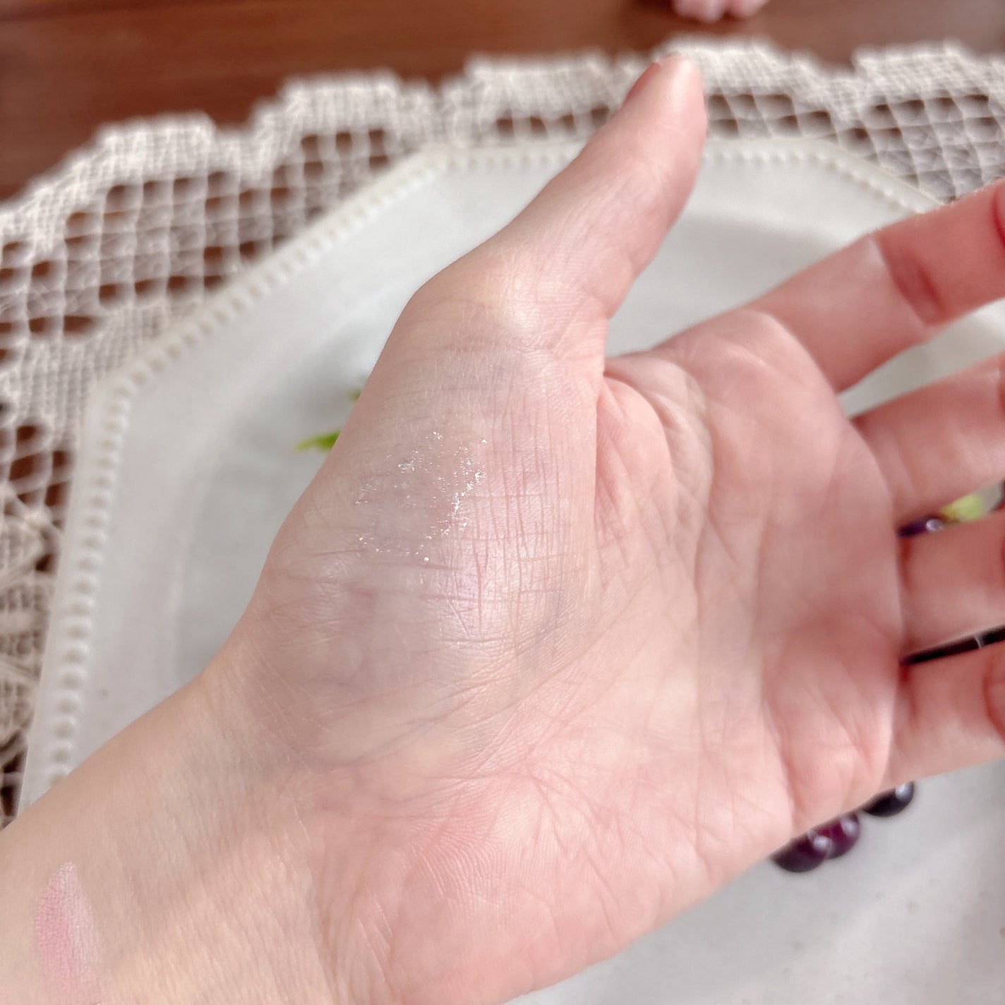 スターリットジュエルリキッドグリッター/dasique/グリッターを使ったクチコミ(4枚目)