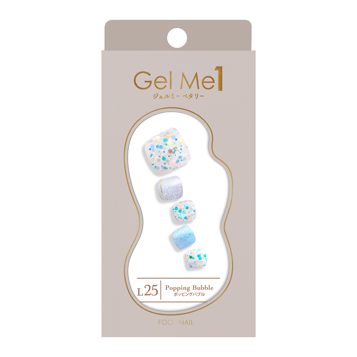 ジェルミーペタリー フット  L25 Popping Bubble（ポッピングバブル）