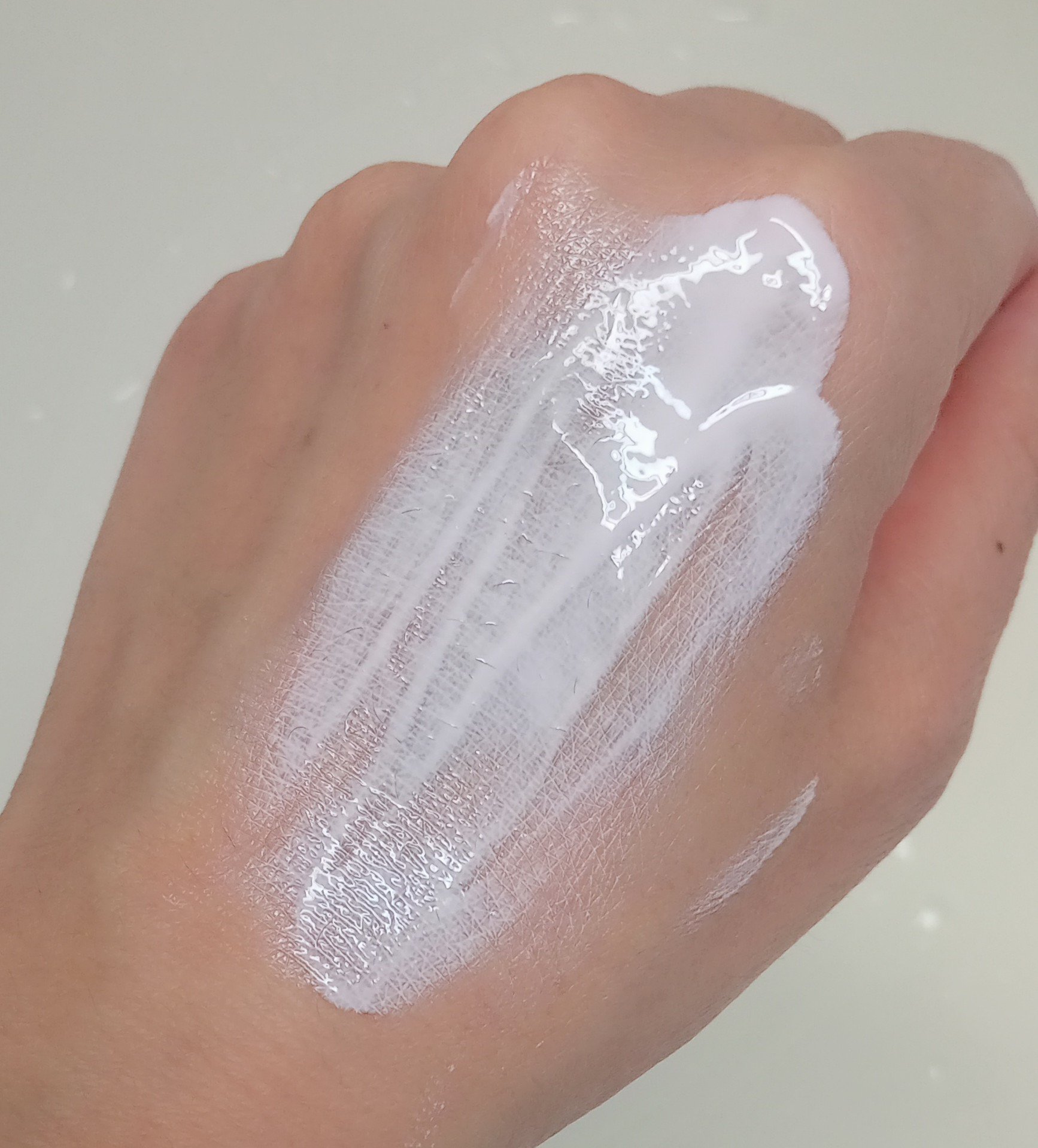 ダルバ ウォータフル トーンアップ サンクリーム(パープル)/ダルバ/日焼け止めクリームを使ったクチコミ（3枚目）