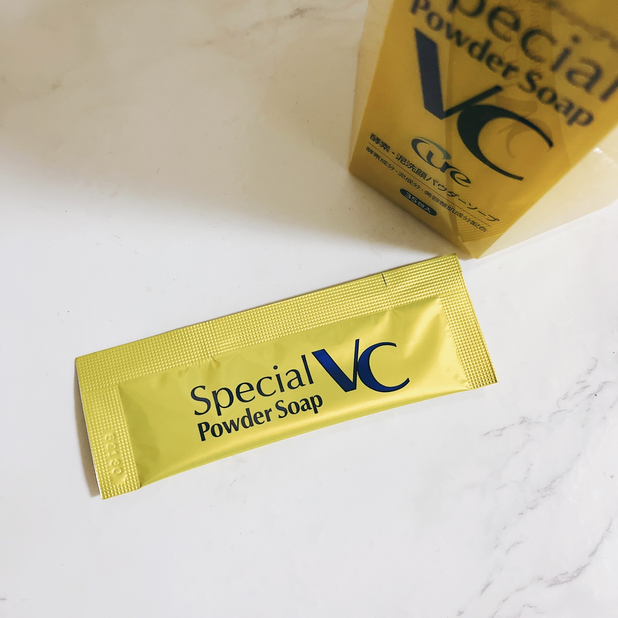 スペシャルパウダーソープＶＣ/Cure/洗顔パウダーを使ったクチコミ（3枚目）