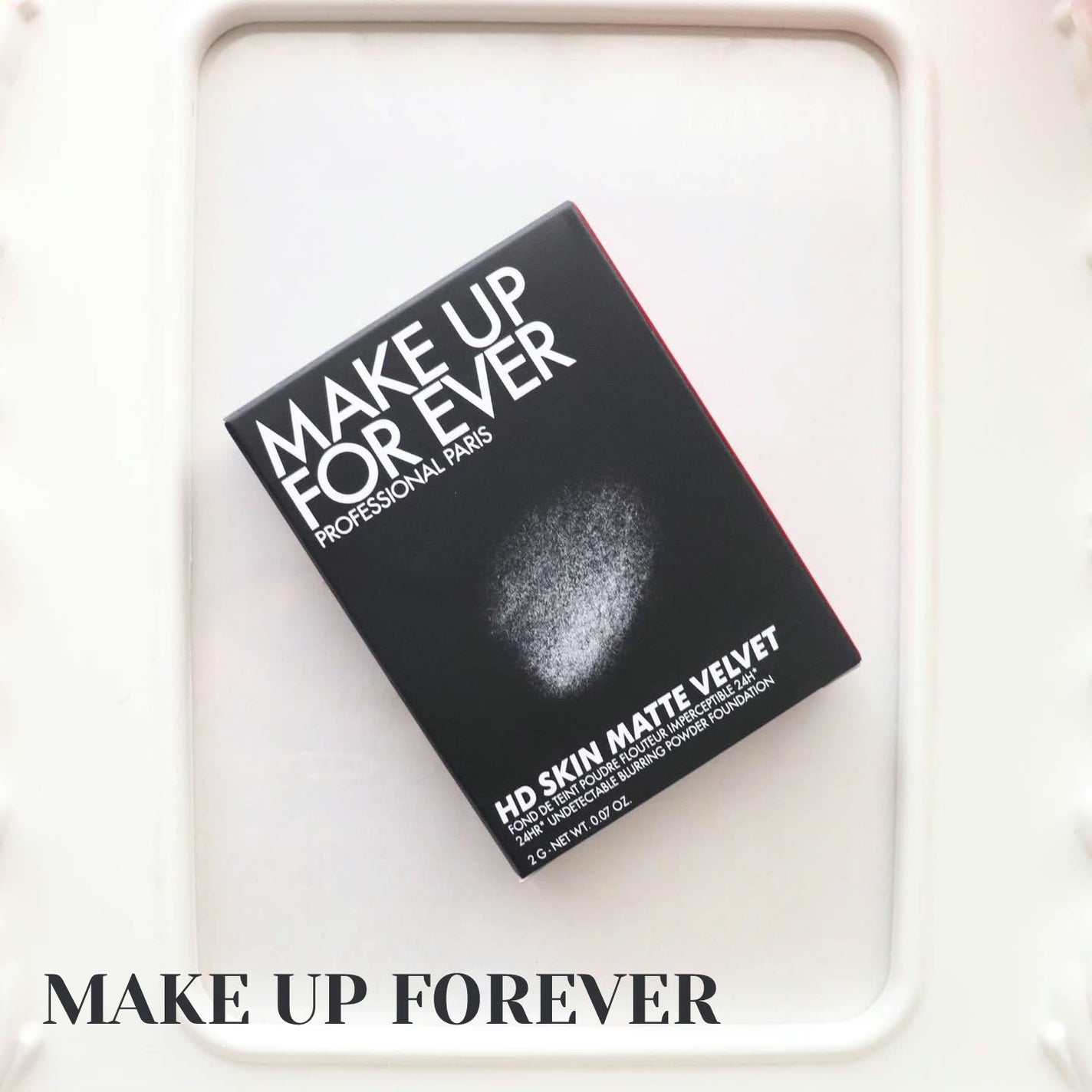 HDスキン マットベルベットコンパクト/MAKE UP FOR EVER/パウダーファンデーションを使ったクチコミ(1枚目)