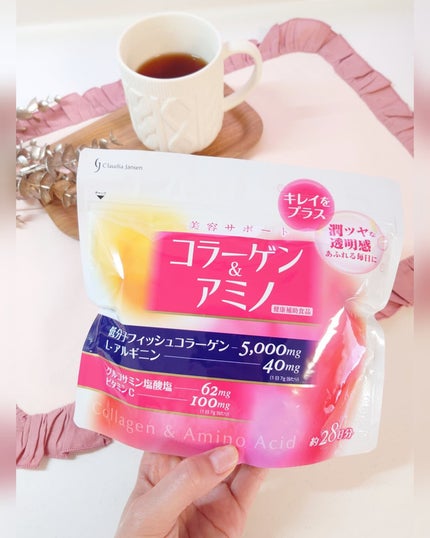 このこ ✩フォロバ100%✩ on LIPS 「吸収されやすいよう低分子化した「フィッシュコラーゲン」配合の粉..」(6枚目)