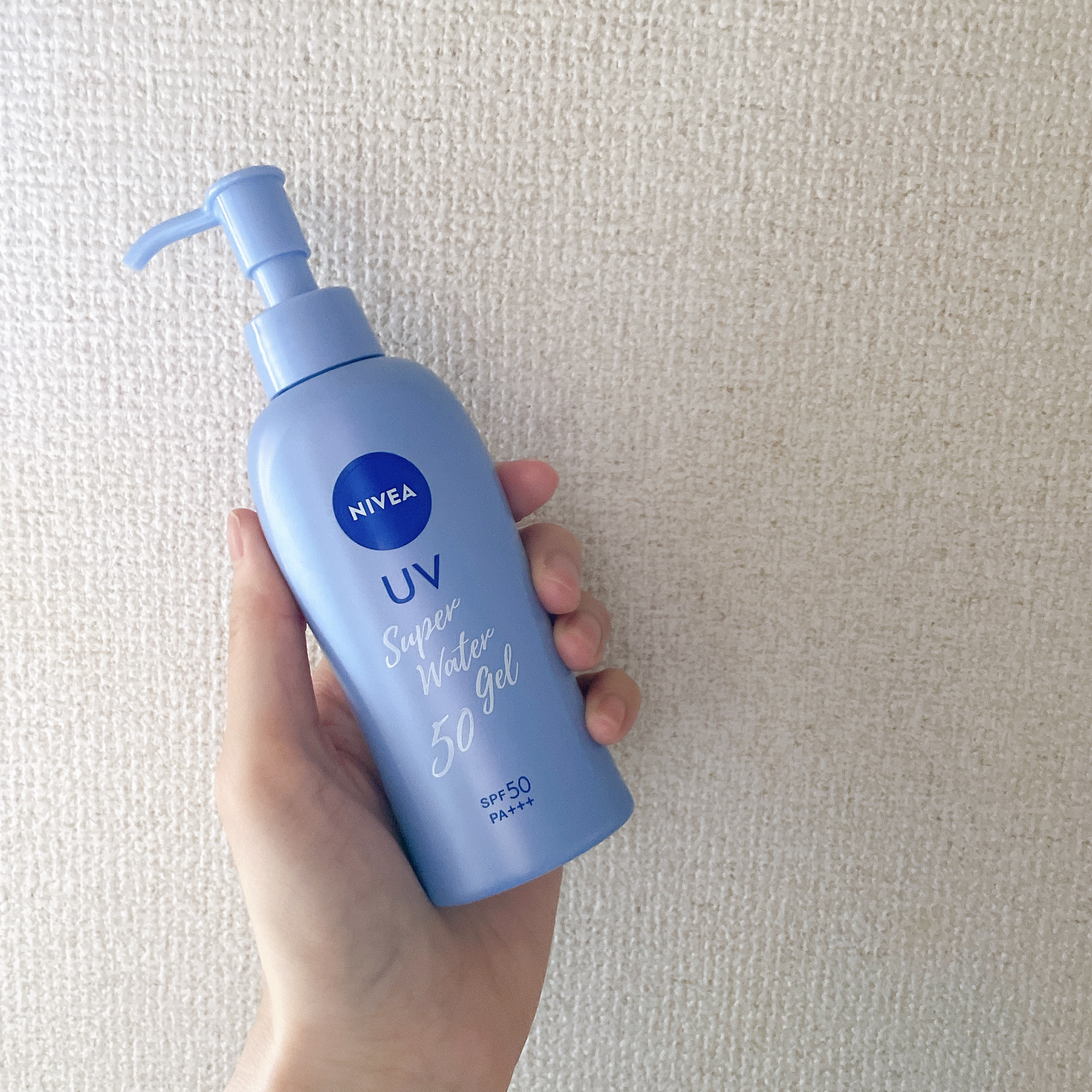 ニベアUV ウォータージェル SPF50/ニベア/日焼け止めジェルを使ったクチコミ（1枚目）