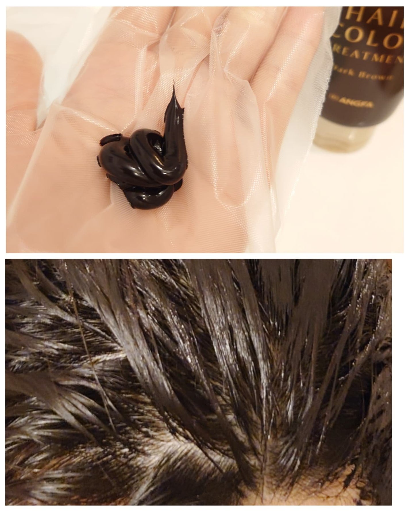 スカルプD ボーテ ヘアカラートリートメント/アンファー(スカルプD)/ヘアカラーを使ったクチコミ(4枚目)