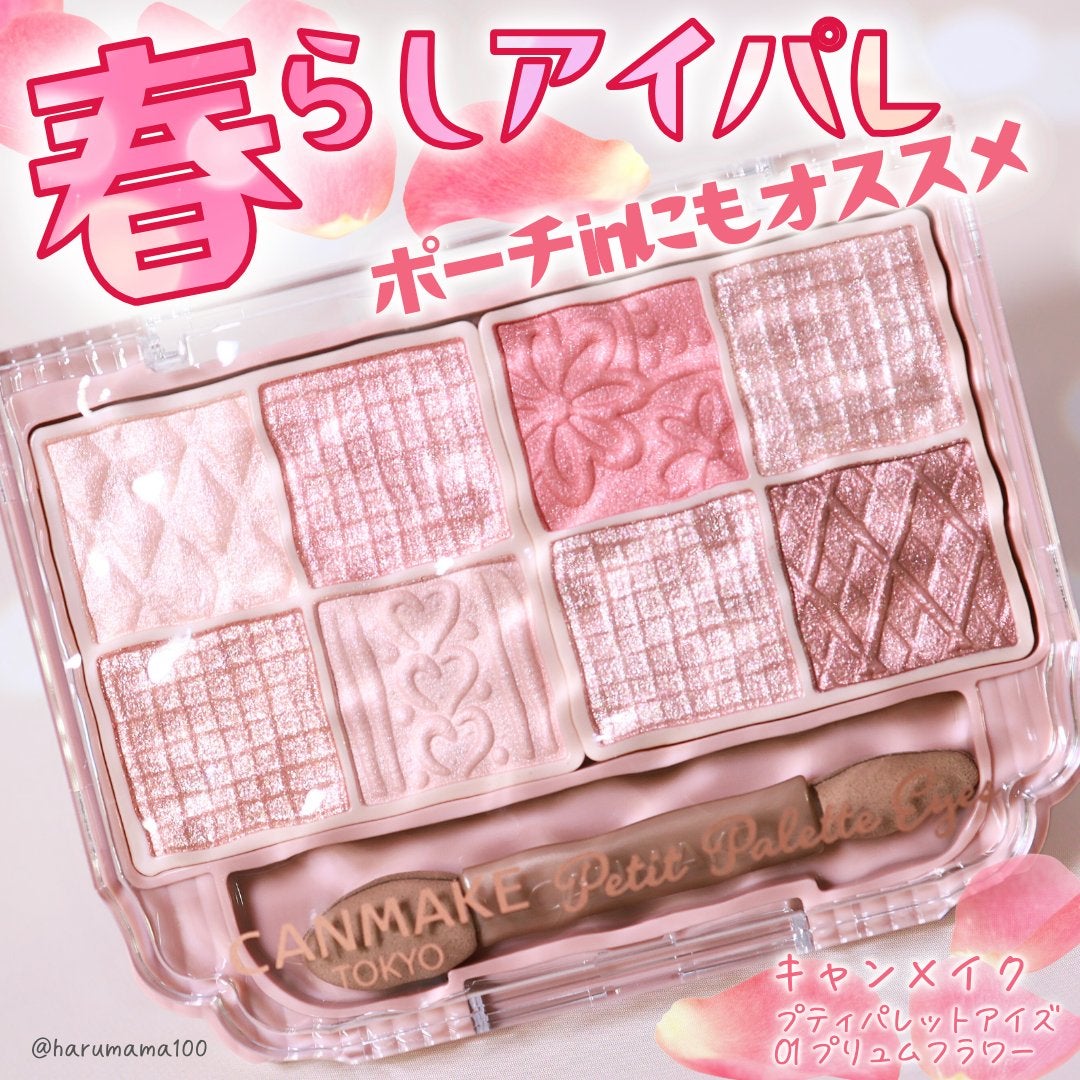 プティパレットアイズ/キャンメイク/パウダーアイシャドウを使ったクチコミ(1枚目)