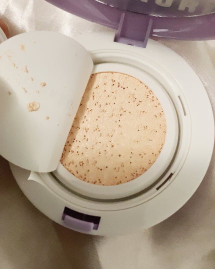 パンテノールバリアクッション/COSNORI/クッションファンデーションを使ったクチコミ(4枚目)