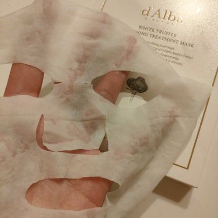 ホワイトトリュフナリシングトリートメントマスク/ダルバ/シートマスク・パックを使ったクチコミ(2枚目)