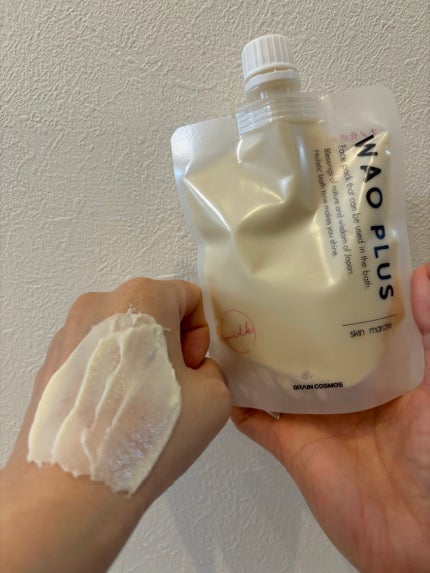 skinmarche WAOPLUS プラントベースミルクブースターマスク/ブレーンコスモス/洗い流すパック・マスクを使ったクチコミ(3枚目)
