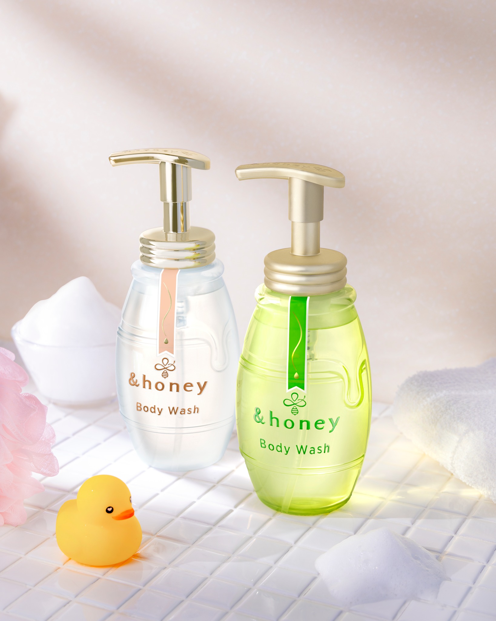 ピュアモイスト 泡ボディウォッシュ/&honey/ボディソープを使ったクチコミ（1枚目）