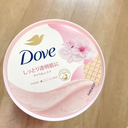 ダヴ ふわとろ クリーミースクラブ サクラ&ムスク/ダヴ/ボディスクラブを使ったクチコミ(5枚目)