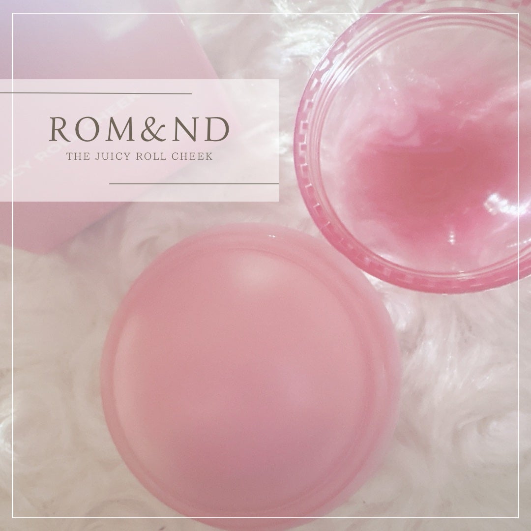 ジューシーロールチーク/rom&nd/ジェル・クリームチークを使ったクチコミ(1枚目)