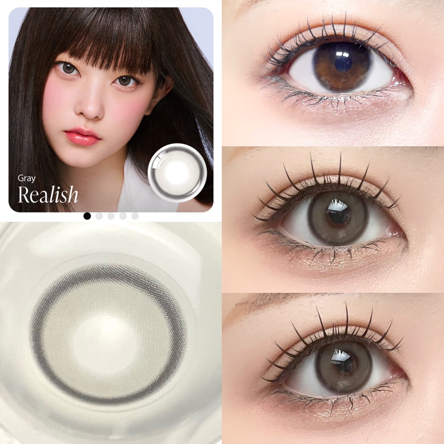 Real Ring 1day/OLENS/ワンデー(1DAY)カラコンを使ったクチコミ(5枚目)