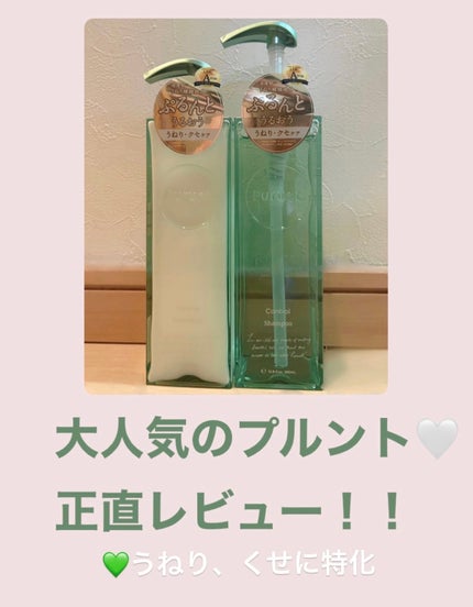 プルント コントロール美容液シャンプー/トリートメント/Purunt./市販シャンプーを使ったクチコミ(1枚目)