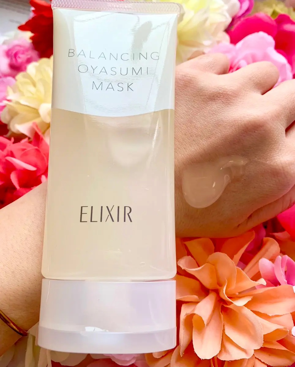 エリクシール ルフレ バランシング おやすみマスク/エリクシール/フェイスクリームを使ったクチコミ（3枚目）