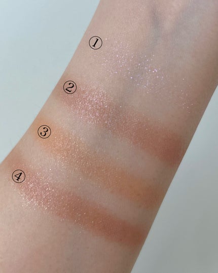 トーン ペタル フロート アイパレット/to/one/アイシャドウパレットを使ったクチコミ(4枚目)