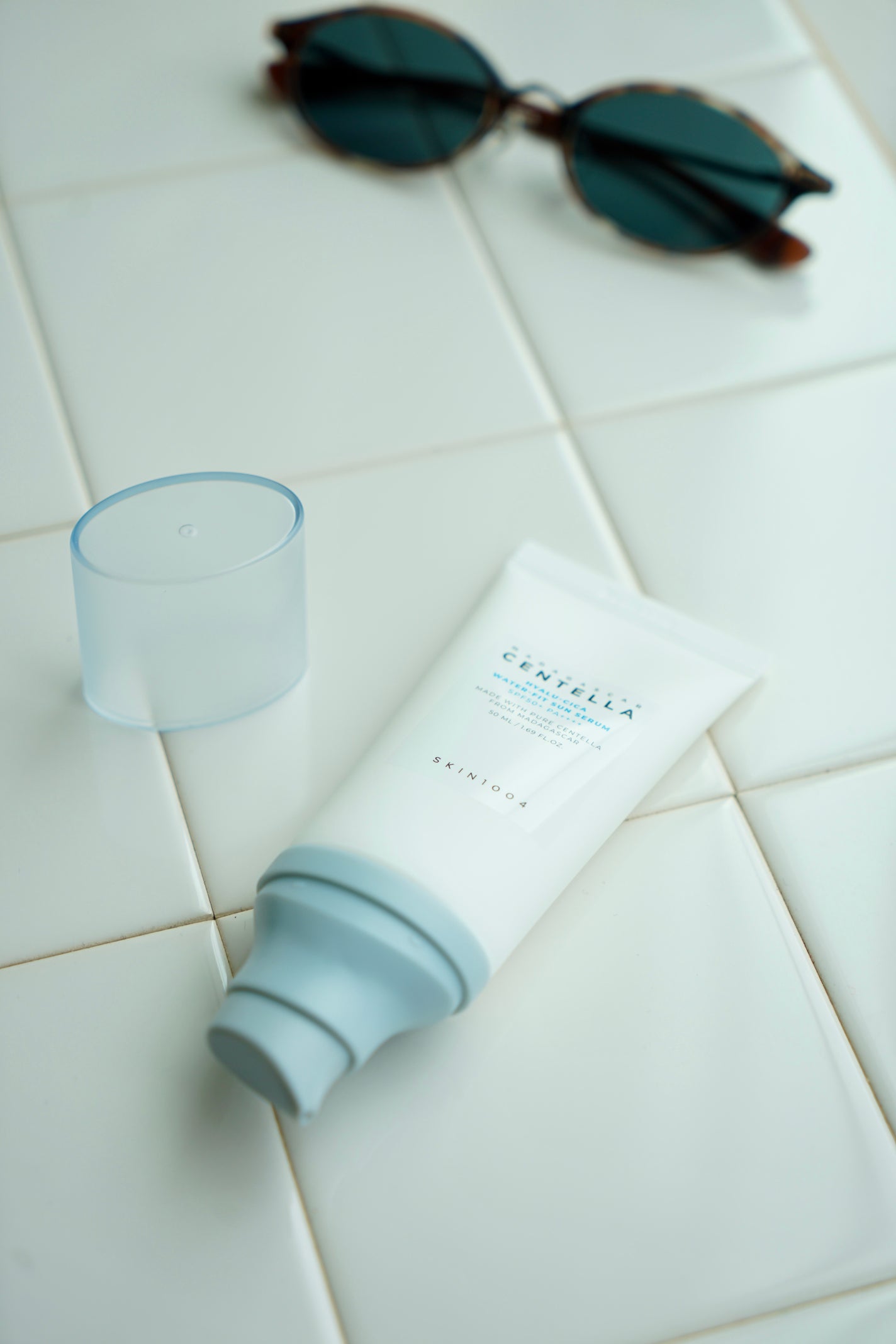 ヒアルーシカ ウォーターフィット サンセラム/SKIN1004/日焼け止めローションを使ったクチコミ(3枚目)