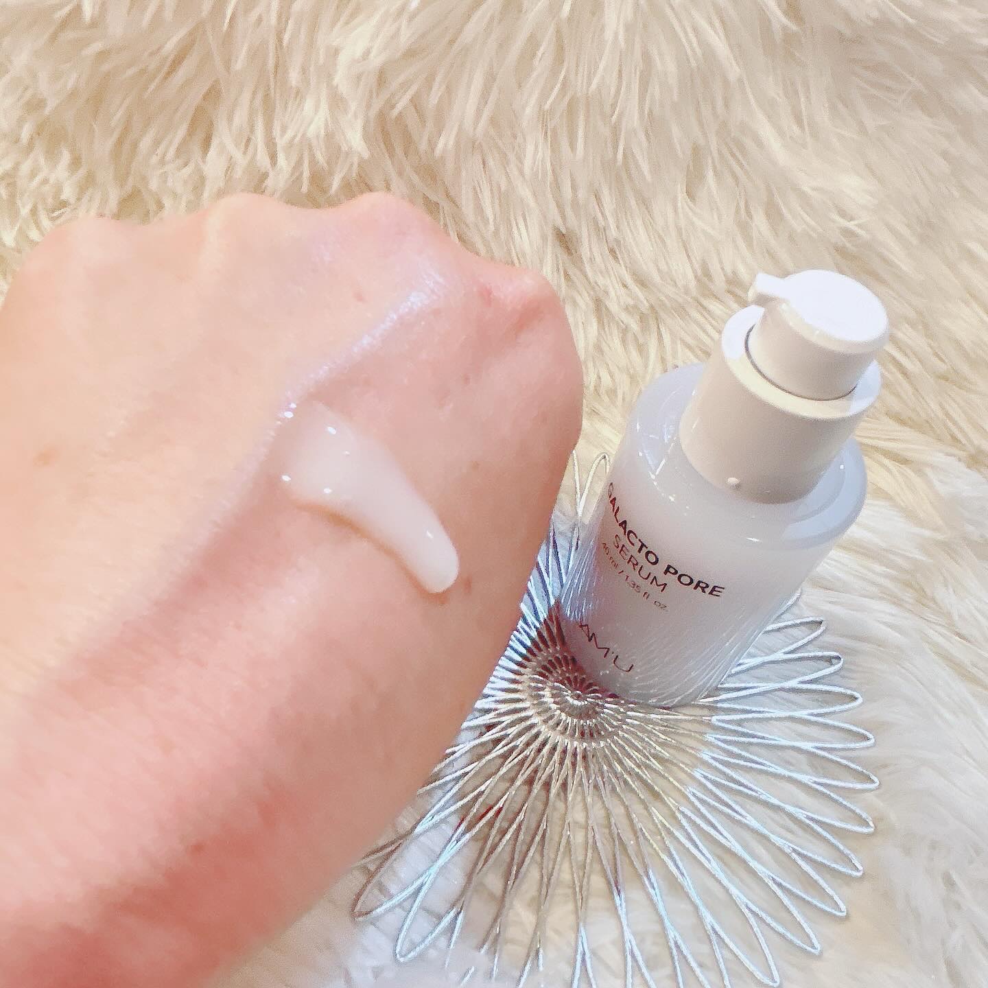 サミュ ガラクトポア セラム/SAM'U/美容液を使ったクチコミ（2枚目）