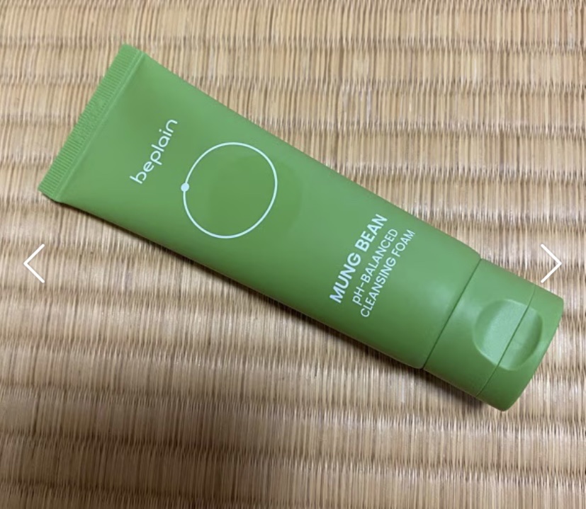 緑豆弱酸性洗顔フォーム/beplain/洗顔フォームを使ったクチコミ（1枚目）