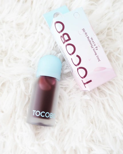 ジューシーベリープランピングリップオイル/TOCOBO/リップグロスを使ったクチコミ(5枚目)